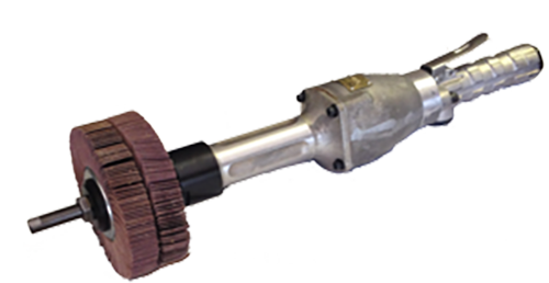 Henrytools 56H PLUS 2 inch Extended Spindle Series (3 H.P.) Horizontal Grinder for Large Flap wheels